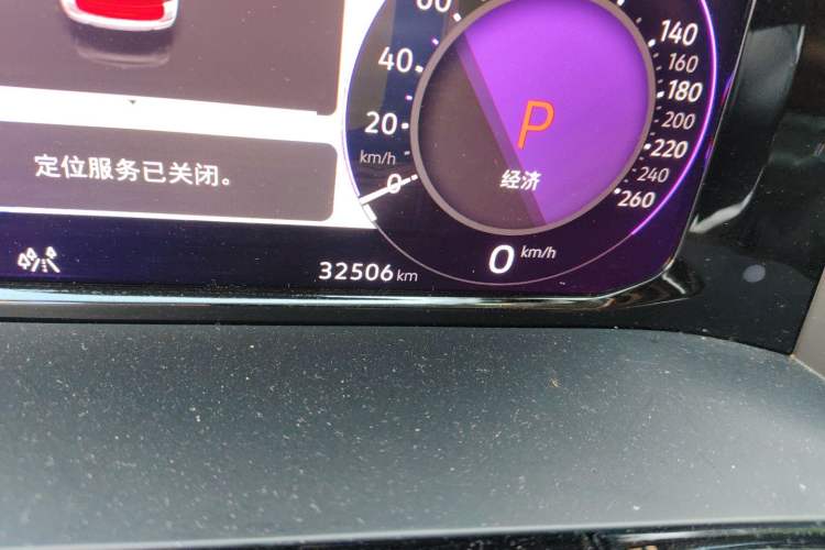 Used Volkswagen Teramont 2024 380TSI Four-Wheel Drive Prestige Luxury Edition Odometer Close Up