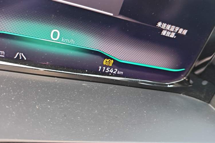 Used Volkswagen Teramont 2024 380TSI All-Wheel Drive Longyao Edition Odometer Close Up