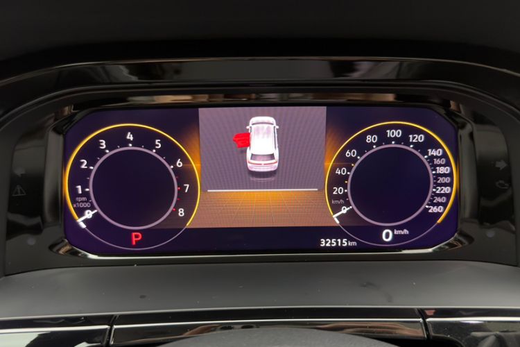 Used Volkswagen Teramont 2024 380TSI Four-Wheel Drive Prestige Luxury Edition Odometer Close Up