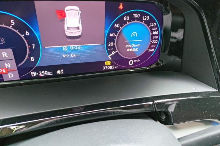 Used Volkswagen Teramont 2024 380TSI All-Wheel Drive Longyao Edition Odometer Close Up