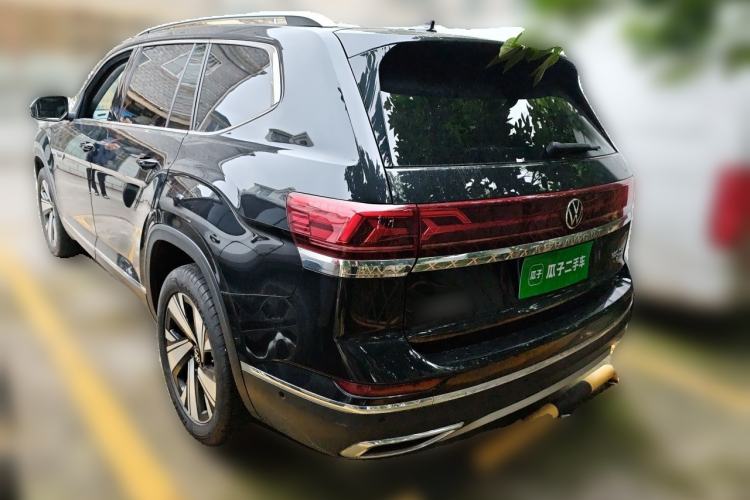 Used Volkswagen Teramont 2024 380TSI All-Wheel Drive Longyao Edition Rear Left 45 Deg