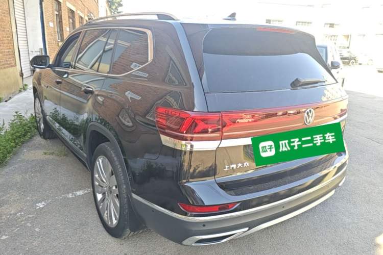 Used Volkswagen Teramont 2024 380TSI Four-Wheel Drive Prestige Flagship Edition Rear Left 45 Deg