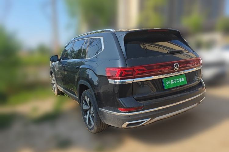 Used Volkswagen Teramont 2024 380TSI All-Wheel Drive Longyao Edition Rear Left 45 Deg