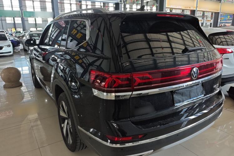 Used Volkswagen Teramont 2024 380TSI Four-Wheel Drive Prestige Luxury Edition Rear Left 45 Deg