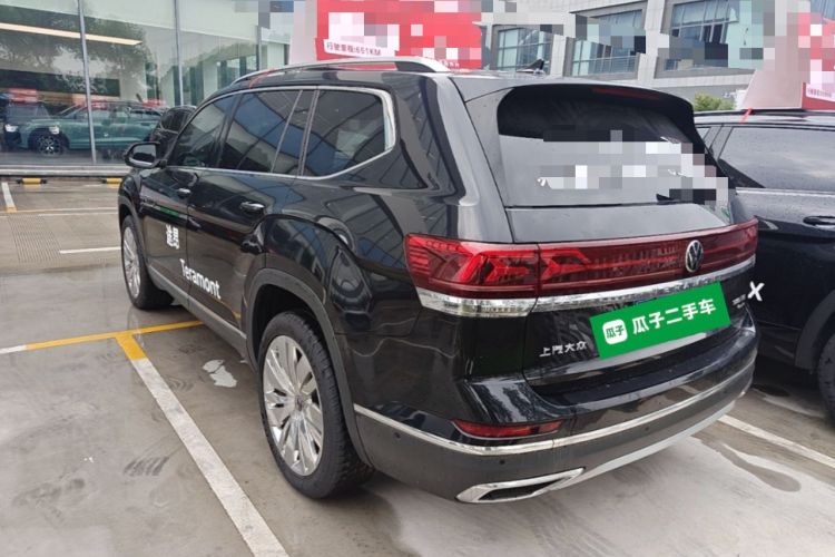 Used Volkswagen Teramont 2024 380TSI Four-Wheel Drive Longxiang Edition Rear Left 45 Deg