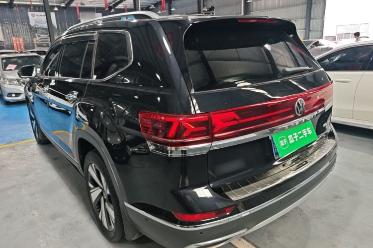 Used Volkswagen Teramont 2024 380TSI Four-Wheel Drive Prestige Luxury Edition Rear Left 45 Deg