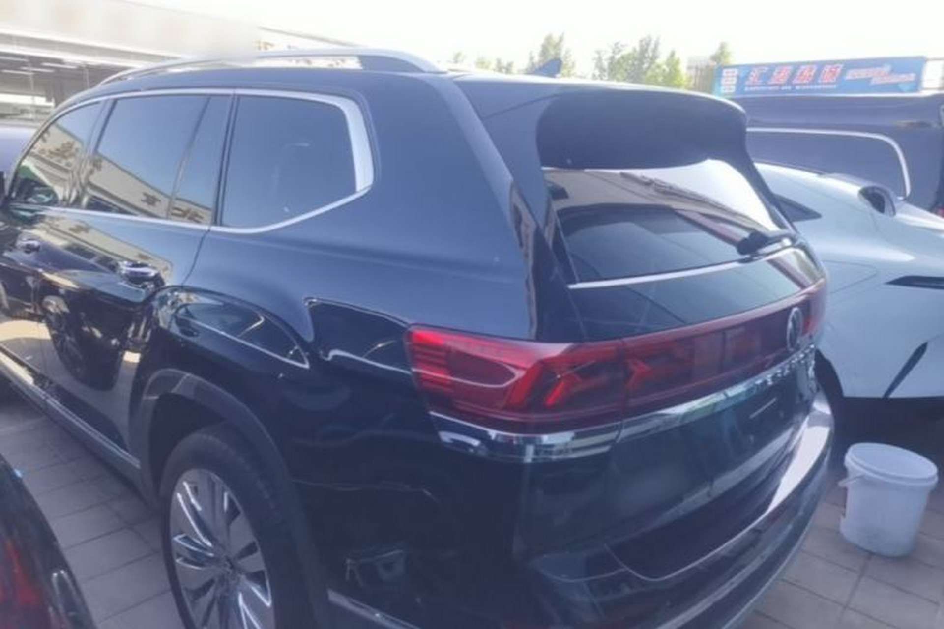 Used Volkswagen Teramont 2024 380TSI Four-Wheel Drive Prestige Flagship Edition Rear Left 45 Deg
