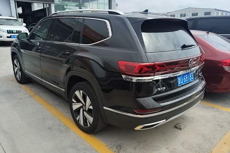 Used Volkswagen Teramont 2024 380TSI Four-Wheel Drive Prestige Luxury Edition Rear Left 45 Deg