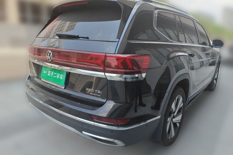 Used Volkswagen Teramont 2024 380TSI All-Wheel Drive Longyao Edition Rear Right 45 Deg