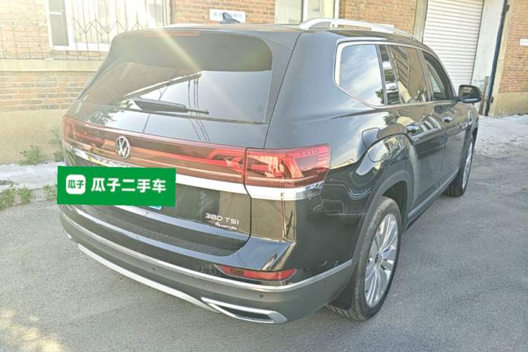 Used Volkswagen Teramont 2024 380TSI Four-Wheel Drive Prestige Flagship Edition Rear Right 45 Deg