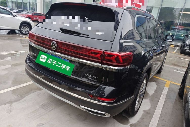 Used Volkswagen Teramont 2024 380TSI Four-Wheel Drive Longxiang Edition Rear Right 45 Deg