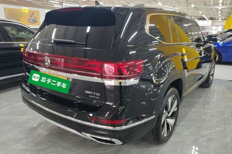 Used Volkswagen Teramont 2024 380TSI Four-Wheel Drive Prestige Luxury Edition Rear Right 45 Deg