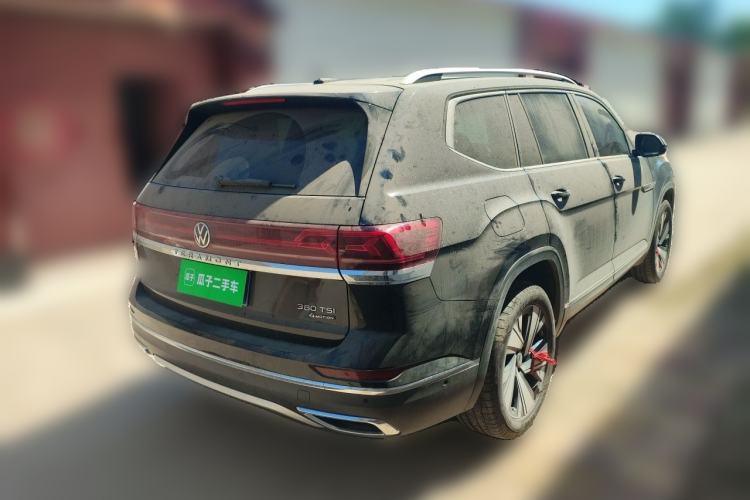 Used Volkswagen Teramont 2024 380TSI Four-Wheel Drive Prestige Luxury Edition Rear Right 45 Deg
