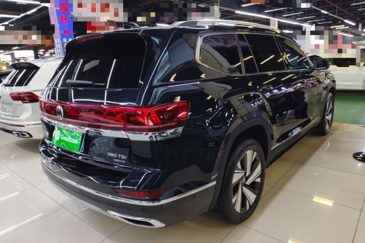 Used Volkswagen Teramont 2024 380TSI All-Wheel Drive Longyao Edition Rear Right 45 Deg