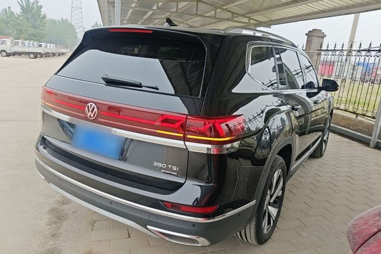 Used Volkswagen Teramont 2024 380TSI All-Wheel Drive Longyao Edition Rear Right 45 Deg