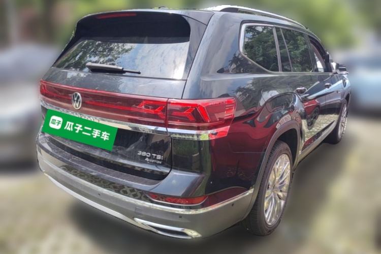 Used Volkswagen Teramont 2024 380TSI All-Wheel Drive Longyao Edition Rear Right 45 Deg