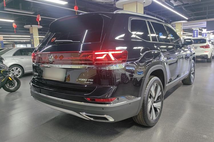 Used Volkswagen Teramont 2024 380TSI Four-Wheel Drive Prestige Luxury Edition Rear Right 45 Deg