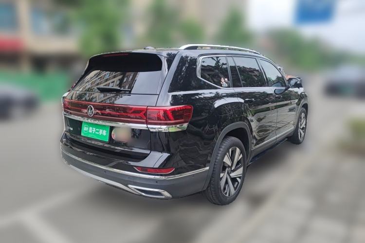 Used Volkswagen Teramont 2024 380TSI Four-Wheel Drive Prestige Luxury Edition Rear Right 45 Deg