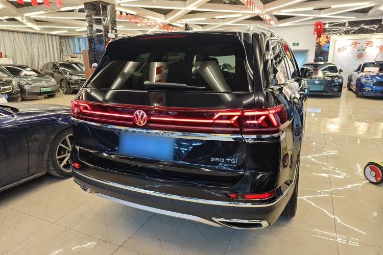 Used Volkswagen Teramont 2024 380TSI Four-Wheel Drive Prestige Luxury Edition Rear Right 45 Deg