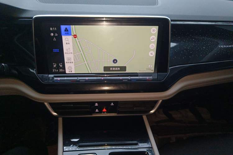 Used Volkswagen Teramont 2024 380TSI All-Wheel-Drive Qingfeng Limited Edition Audio And AC Panel