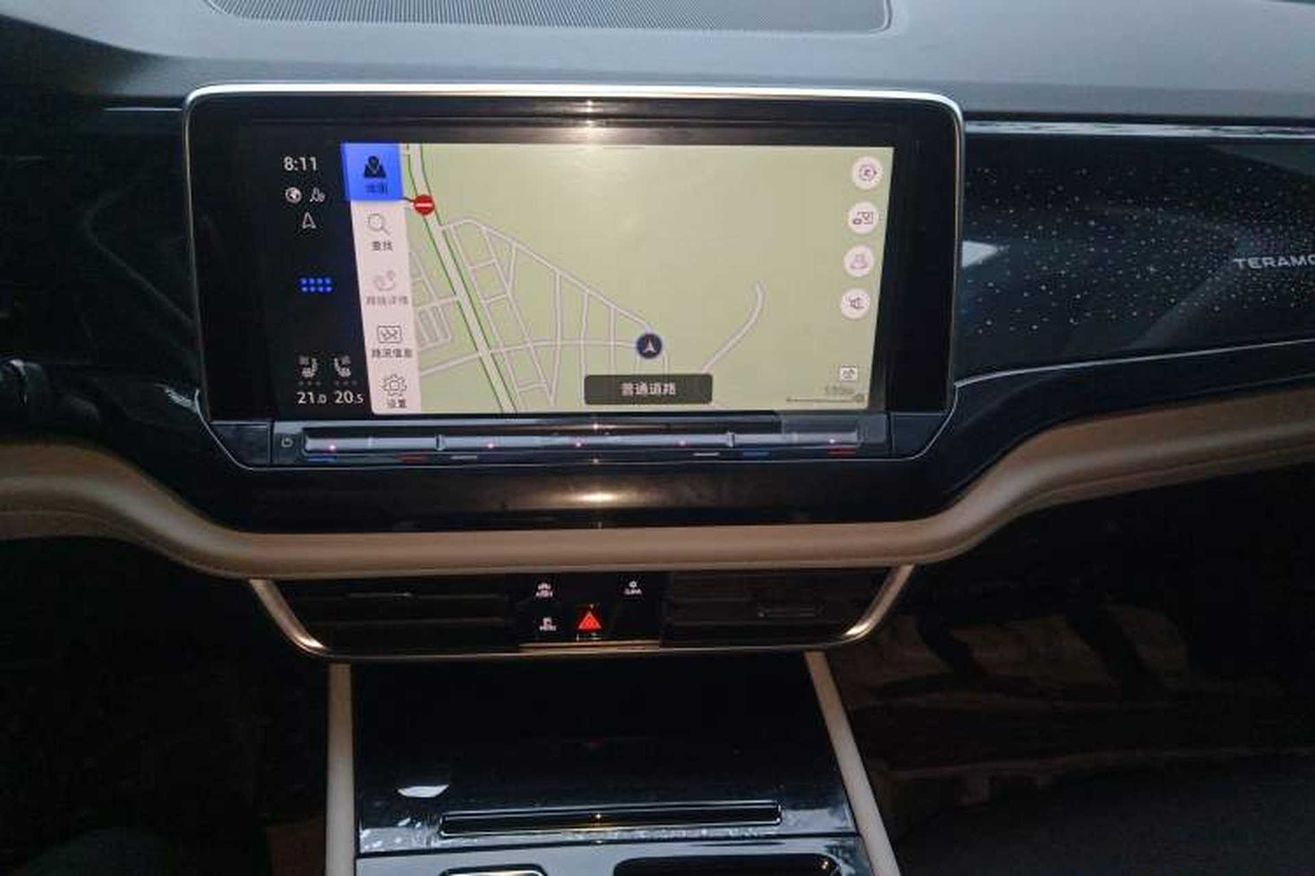 Used Volkswagen Teramont 2024 380TSI All-Wheel-Drive Qingfeng Limited Edition Audio And AC Panel