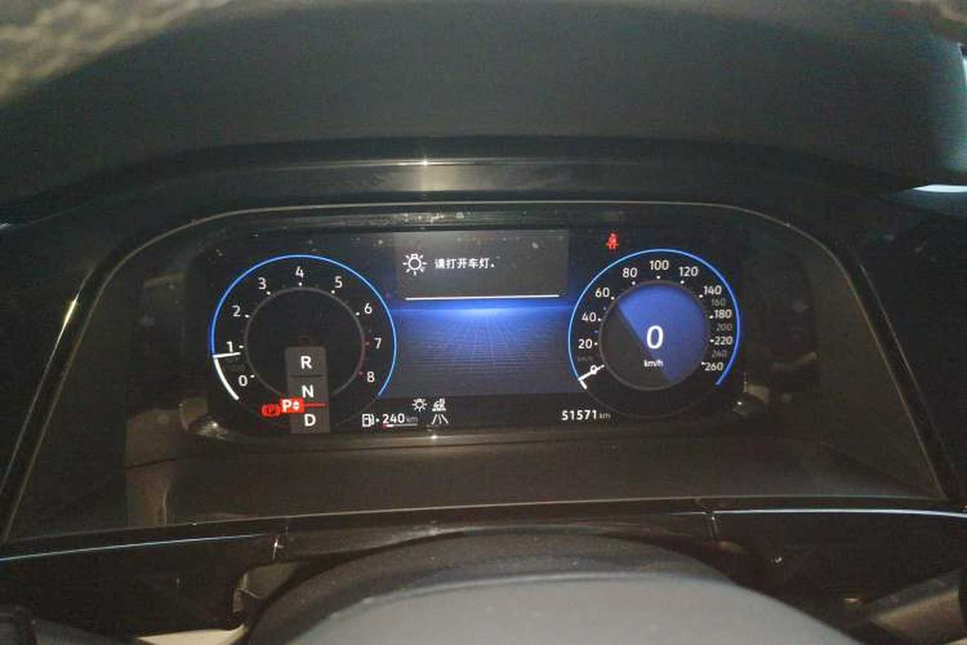 Used Volkswagen Teramont 2024 380TSI All-Wheel-Drive Qingfeng Limited Edition Instrument Cluster