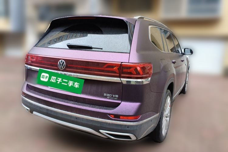 Used Volkswagen Teramont 2024 380TSI Four-Wheel Drive Prestige Flagship Edition Rear Right 45 Deg