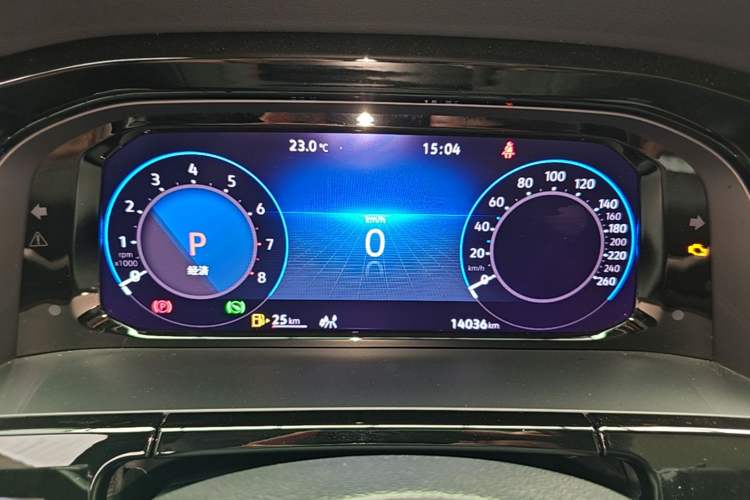 Used Volkswagen Teramont 2025 380TSI All-Wheel-Drive Excellence Edition Instrument Cluster
