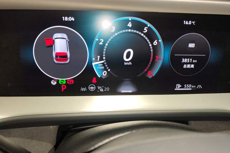 Used Volkswagen Teramont 2025 Tiguan Pro 450TSI Four-Wheel Drive Summit Edition Instrument Cluster