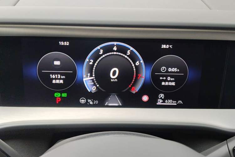 Used Volkswagen Teramont 2025 Tiguan Pro 450TSI Four-Wheel Drive Summit Edition Instrument Cluster
