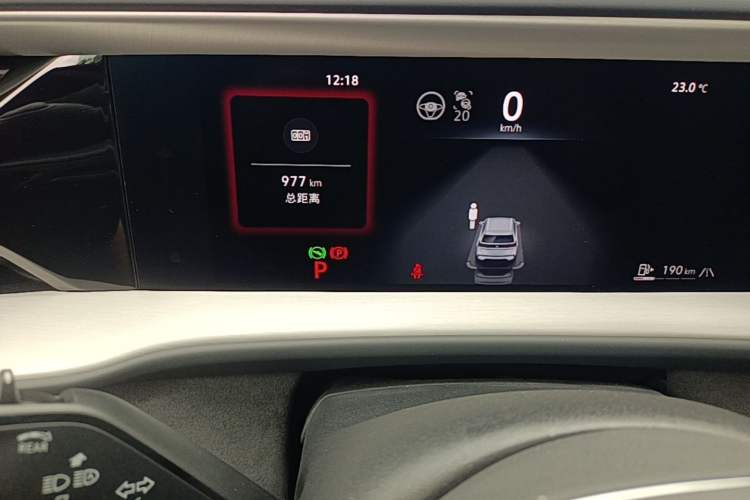 Used Volkswagen Teramont 2025 Tiguan Pro 450TSI Four-Wheel Drive Summit Edition Odometer Close Up