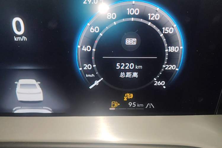 Used Volkswagen Teramont 2025 Tiguan Pro 450TSI Four-Wheel Drive Summit Edition Odometer Close Up