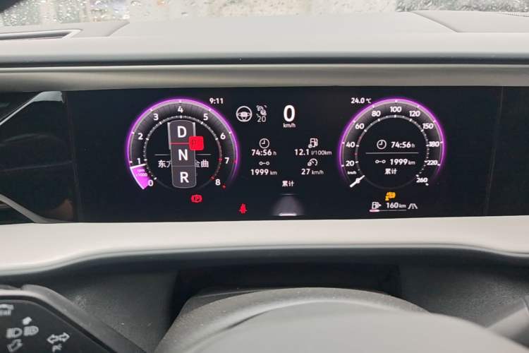 Used Volkswagen Teramont 2025 Tiguan Pro 450TSI Four-Wheel Drive Summit Edition Instrument Cluster