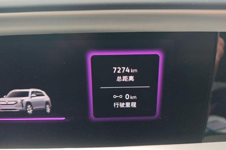 Used Volkswagen Teramont 2025 Tiguan Pro 450TSI Four-Wheel Drive Summit Edition Odometer Close Up