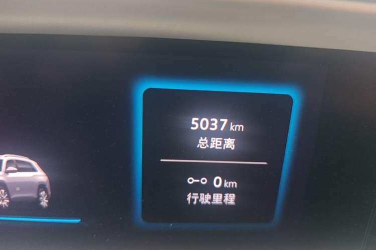 Used Volkswagen Teramont 2025 Tiguan Pro 450TSI Four-Wheel Drive Summit Edition Odometer Close Up