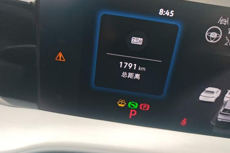 Used Volkswagen Teramont 2025 Tiguan Pro 450TSI Four-Wheel Drive Summit Edition Odometer Close Up