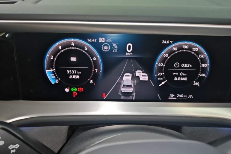 Used Volkswagen Teramont 2025 Tiguan Pro 450TSI Four-Wheel Drive Summit Edition Instrument Cluster