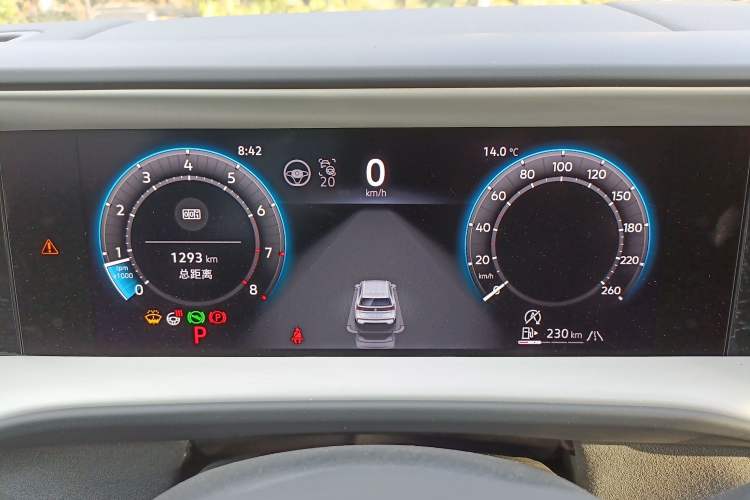 Used Volkswagen Teramont 2025 Tiguan Pro 450TSI Four-Wheel Drive Summit Edition Instrument Cluster