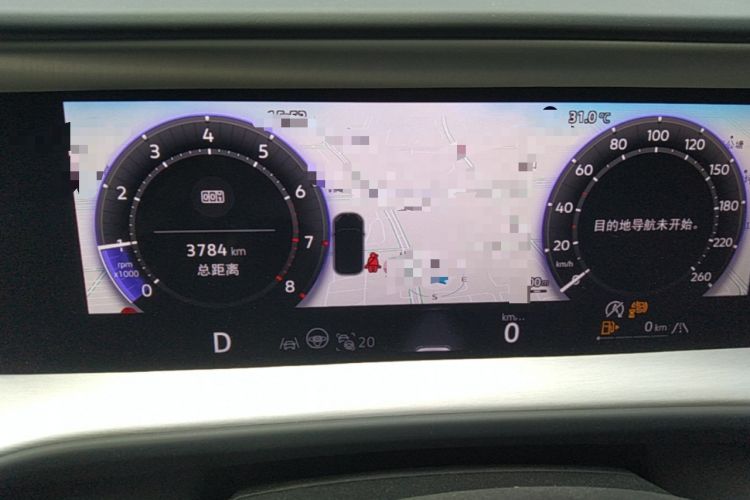 Used Volkswagen Teramont 2025 Tiguan Pro 450TSI Four-Wheel Drive Summit Edition Instrument Cluster