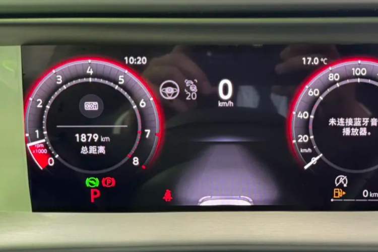 Used Volkswagen Teramont 2025 Tiguan Pro 450TSI Four-Wheel Drive Summit Edition Odometer Close Up