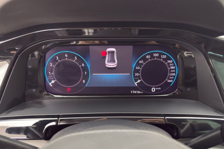 Used Volkswagen Teramont X 2024 380TSI Four-Wheel Drive Prestige Flagship Edition Odometer Close Up