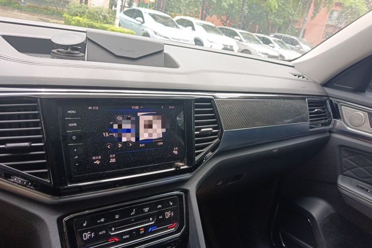 Used Volkswagen Teramont X 2019 380TSI Four-Wheel Drive Prestige Luxury Edition Audio And AC Panel