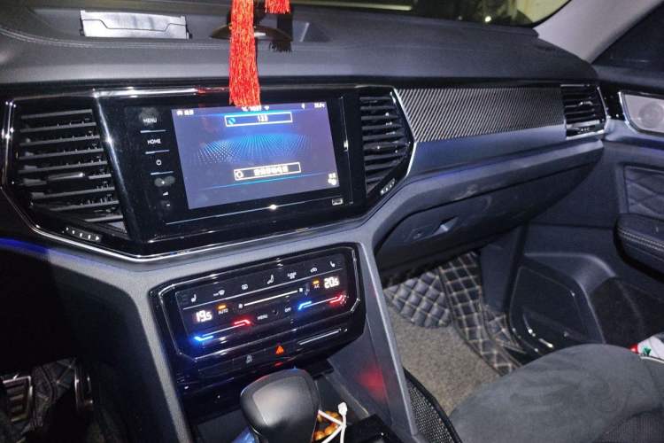 Used Volkswagen Teramont X 2019 380TSI Four-Wheel Drive Prestige Luxury Edition Audio And AC Panel
