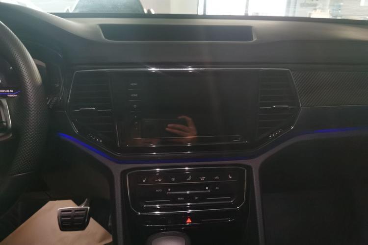 Used Volkswagen Teramont X 2019 380TSI Four-Wheel Drive Prestige Luxury Edition Audio And AC Panel