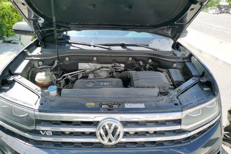 Used Volkswagen Teramont X 2019 380TSI Four-Wheel Drive Prestige Luxury Edition Engine Bay