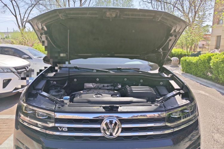 Used Volkswagen Teramont X 2019 530 V6 Four-Wheel Drive Prestige Luxury Edition Engine Bay