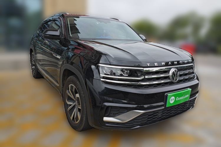 Used Volkswagen Teramont X 2019 380TSI Four-Wheel Drive Luxury Edition Front Right 45 Deg