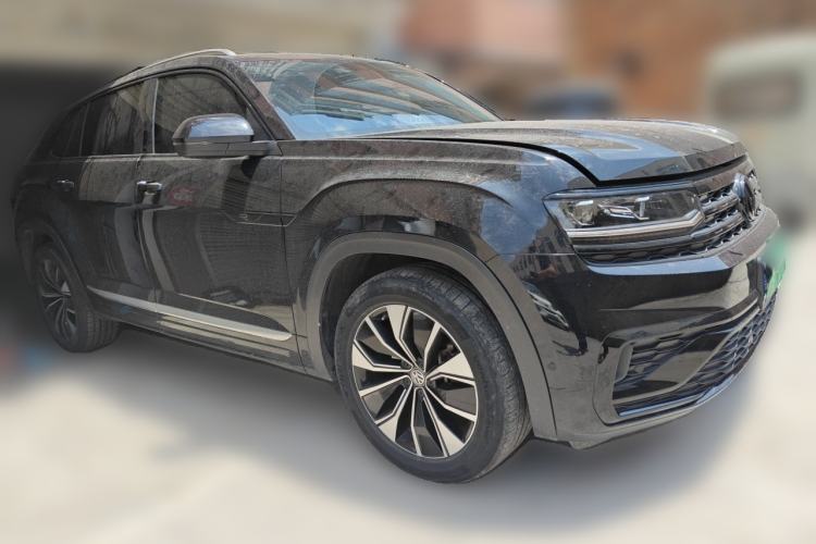 Used Volkswagen Teramont X 2019 330TSI Two-Wheel-Drive Prestige Luxury Edition Front Right 45 Deg
