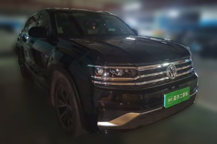 Used Volkswagen Teramont X 2019 380TSI Four-Wheel Drive Luxury Edition Front Right 45 Deg
