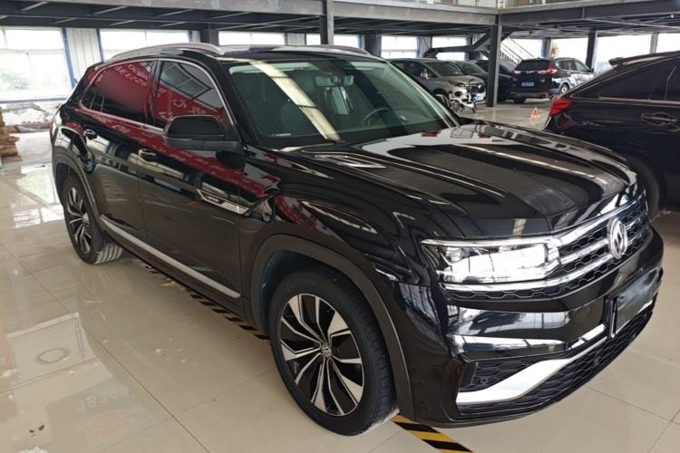 Used Volkswagen Teramont X 2019 380TSI Four-Wheel Drive Prestige Luxury Edition Front Right 45 Deg